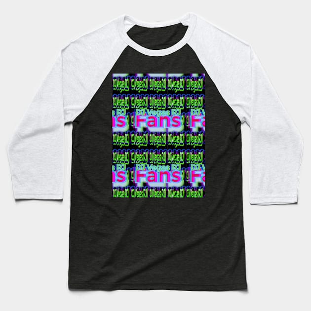 DJ Vegas RJ Fans’s Baseball T-Shirt by DJVegasRJ